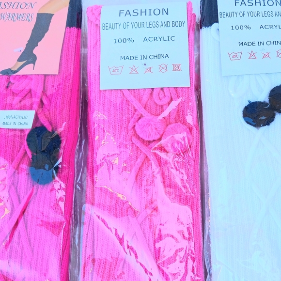 HEAT ON THE STREETS WINTER LEG WARMERS - Picture 15 of 16